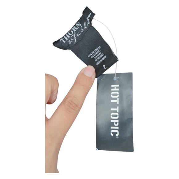 Thorn & Fable Brown Corduroy Button Front Tank Dress Plus Size 2 NWT - Picture 6 of 9